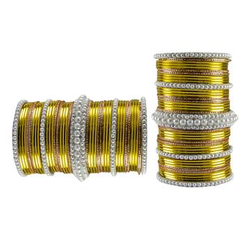 Multi Moti Brass Bangle 2