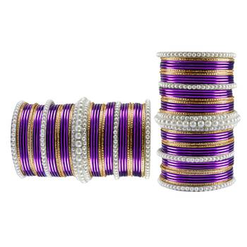 Multi Moti Brass Bangle 2