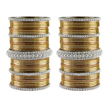 Multi Moti Brass Bangle 1