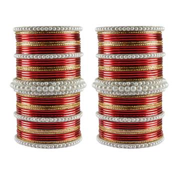 Multi Moti Brass Bangle 1