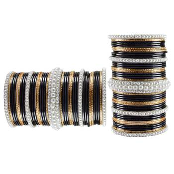 Multi Moti Brass Bangle 2