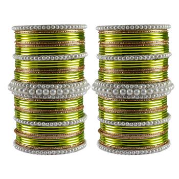 Multi Moti Brass Bangle 1
