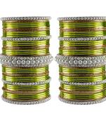 Multi Moti Brass Bangle