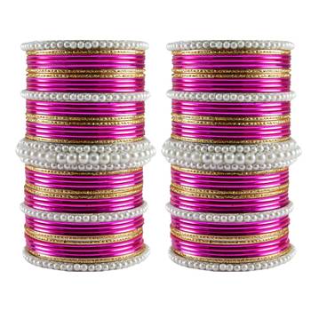 Multi Moti Brass Bangle 1