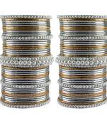 Multi Moti Brass Bangle