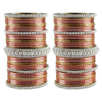 Multi Moti Brass Bangle 1
