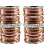 Multi Moti Brass Bangle