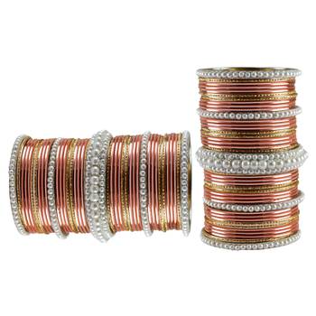 Multi Moti Brass Bangle 2