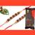 multicolor Beaded Brother Rakhi  For Rakshabandhan