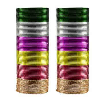 Multi Plain Metal Bangle 1