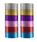 Multi Plain Metal Bangle