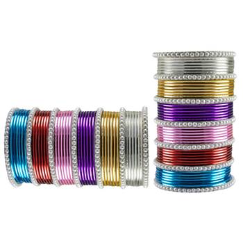 Multi Moti Brass Bangle 2