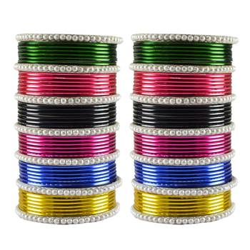 Multi Moti Brass Bangle 1