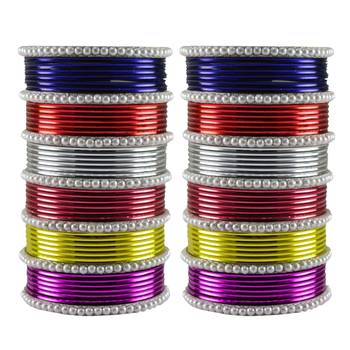 Multi Moti Brass Bangle 1