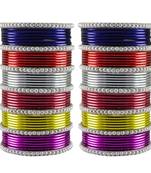 Multi Moti Brass Bangle