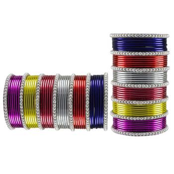 Multi Moti Brass Bangle 2