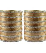 Golden Stone Brass Bangle