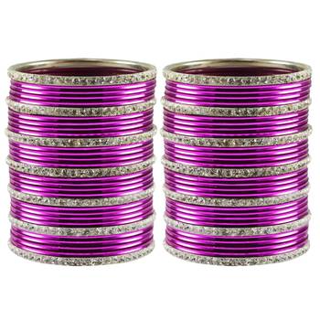 Rani Stone Brass Bangle 1