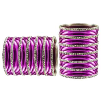 Rani Stone Brass Bangle 2
