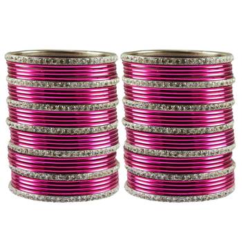 Rani Stone Brass Bangle 1