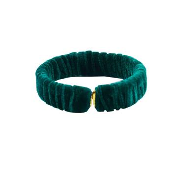 Green Plain Brass Bangle 1