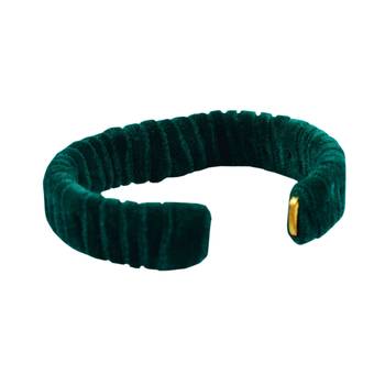 Green Plain Brass Bangle 2