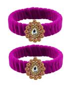 Rani Stone Brass Bangle