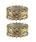 Golden Stone Brass Bangle