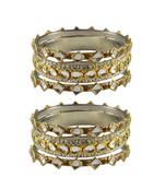 Golden Stone Brass Bangle