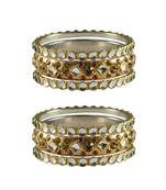 Golden Stone Brass Bangle