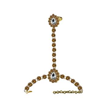 Golden Stone Stud Brass Hathful 1