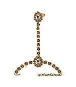 Golden Stone Stud Brass Hathful