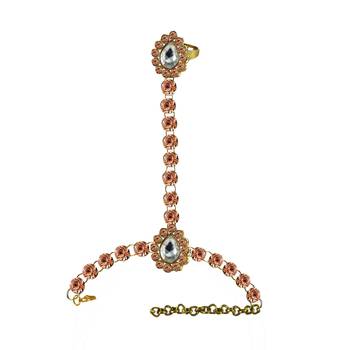 Golden Stone Stud Brass Hathful 1