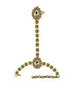 Golden Stone Stud Brass Hathful