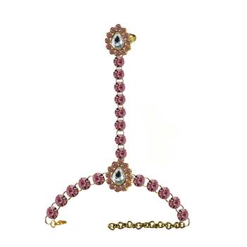 Golden Stone Stud Brass Hathful 1