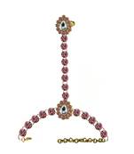 Golden Stone Stud Brass Hathful