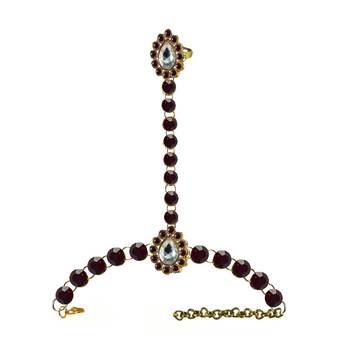 Golden Stone Stud Brass Hathful 1