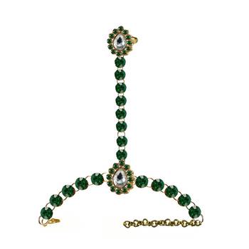 Golden Stone Stud Brass Hathful 1