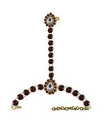 Golden Stone Stud Brass Hathful