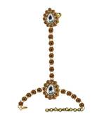 Golden Stone Stud Brass Hathful