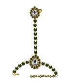 Golden Stone Stud Brass Hathful