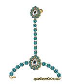 Golden Stone Stud Brass Hathful