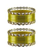 Lemon Stone Metal Bangle