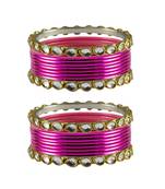 Rani Stone Metal Bangle
