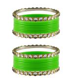 Totai Stone Acrylic-Brass Bangle