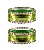 Totai Stone Metal Bangle