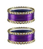 Dark Jamani Stone Metal Bangle