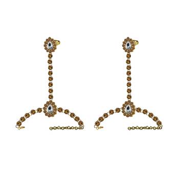 Golden Stone Stud Brass Hathful 1