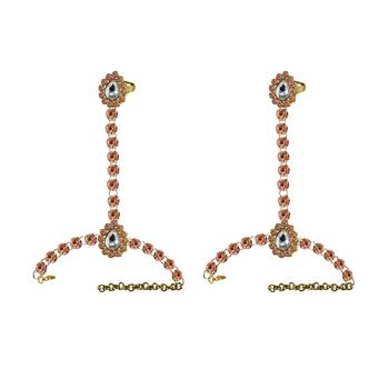 Golden Stone Stud Brass Hathful 1