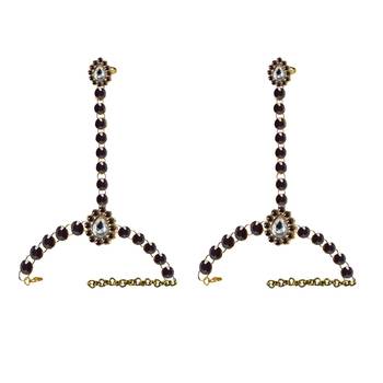 Golden Stone Stud Brass Hathful 1